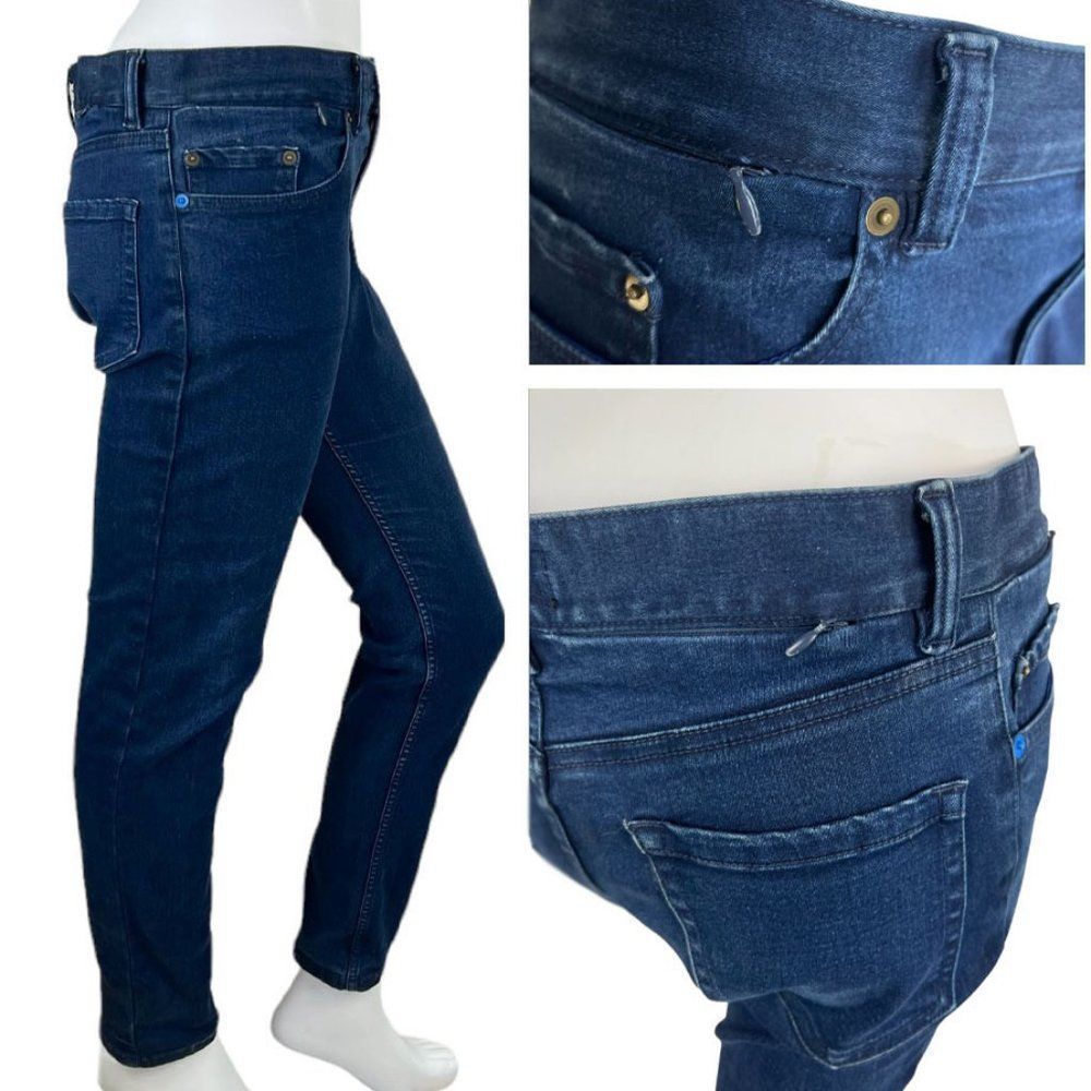 Betabrand Dark Blue Women's Stretch Jeans
